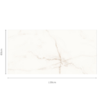 VERONA SKY White Keramische Marble Tiles 60x120cm - Afbeelding 2